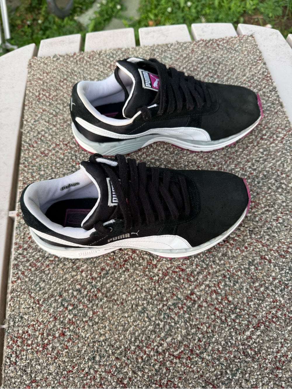 📣PUMA Body Train Black Nubuck Sports/Fitness Shoes - Picture 5 of 16